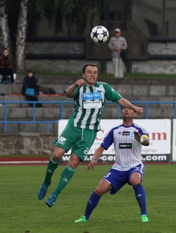 V 86. minutě rozhodl Heinz díky nahrávce Mudry o vítězství Znojma 2:1 nad Bohemians.