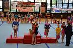 Gymnasté se v době velikonočních svátků sjeli do Znojma, aby předvedli své umění na dvaadvacátém ročníku Gym Cupu aneb Znojemské kladince.