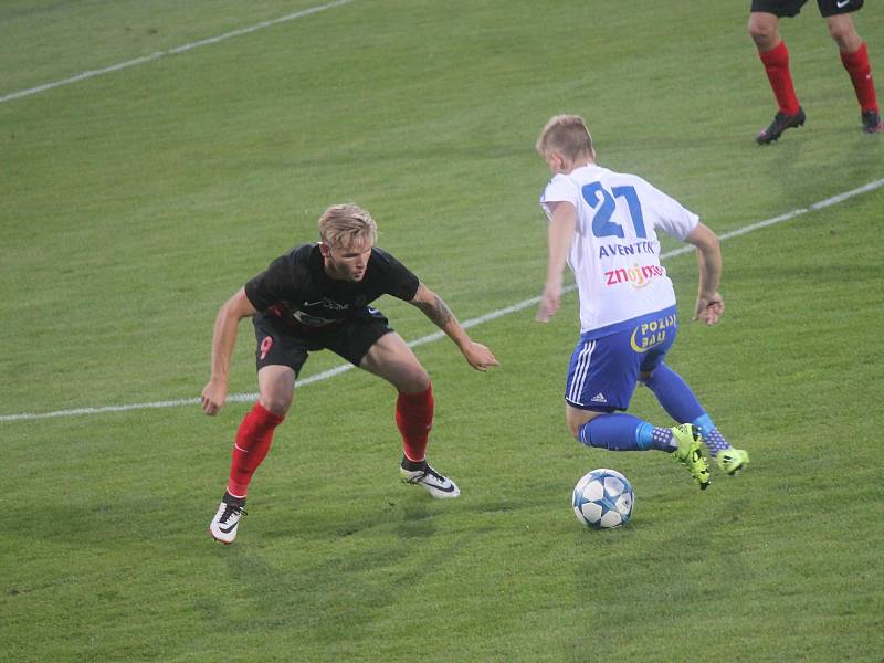 Znojemští fotbalisté prohráli s Opavou 0:3.