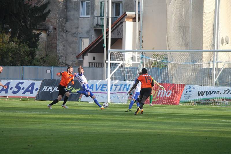 Fotbalisté Znojma prohráli s prvoligovým Libercem v odvetném zápasu poháru 1:2.