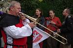 V sobotu pokračovalo tradiční Znojemské historické vinobraní. Vrcholem historického programu byl tradičně průvod s družinou krále Jana Lucemburského a jeho choti Elišky ulicemi města a scéna na Masarykově náměstí.