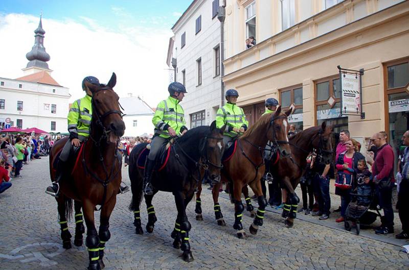 Porušení zákazu vjezdu, krádež batohu i kabelu řešili policisté na Znojemském vinobraní. Řidič měl v krvi 1,69 promile.