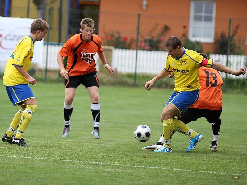 Derby mezi Inzert Expresem Znojmo a Moravským Krumlovem skončil remízou.