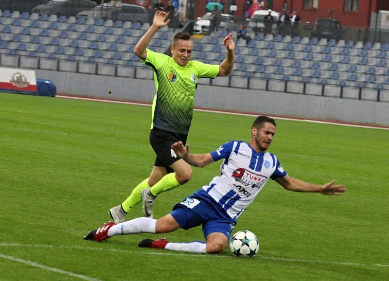 Znojmo se proti Prostějovu střelecky neprosadilo, zatímco hosté jednou. Domácí tak prohráli 0:1.