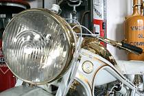 Nový exponát ve znojemském Muzeu motorismu - ČZ 500 z roku 1939 v provedení Vatikán.
