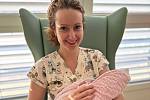 Lékařka Kateřina s holčičkou nalezenou v babyboxu ve Znojmě. Se souhlasem Nemocnice Znojmo