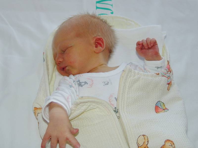 Jakub Krejčí, 49 cm, 3440 g, 4. 8. 2012, Grešlové Mýto