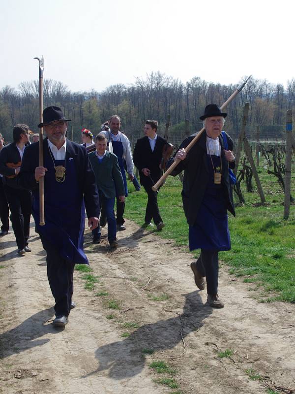 Slavnostní otevření naučné stezky Hroznové kozy ve Vrbovci přilákalo několik stovek návštěvníků.