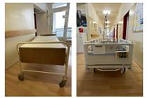 Rozdíl 50 let. Vyměnit stará nevyhovující lůžka za moderní pomůže v Nemocnici Znojmo dotace 150 milionu korun.