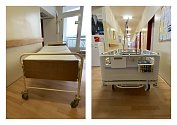 Rozdíl 50 let. Vyměnit stará nevyhovující lůžka za moderní pomůže v Nemocnici Znojmo dotace 150 milionu korun.