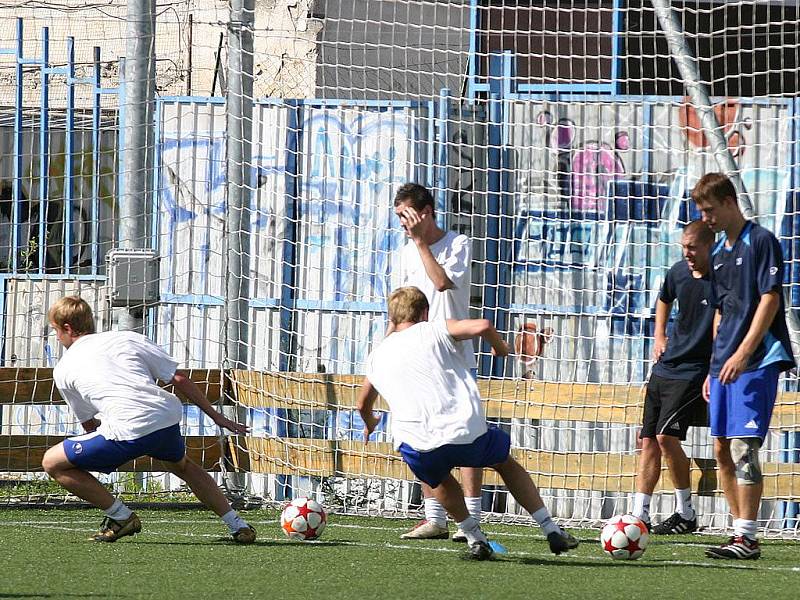 Fotbalisté 1. SC Znojmo jsou v plné přípravě. Soutěž jim začíná za měsíc 6. srpna.