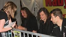 Legendární německá kapela Helloween přijela potěšit své fanoušky do Moravského Krumlova.