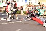 Motorkářské dovednosti mohli diváci obdivovat na čtvrtém ročníku Supermota.