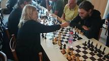 Turnaj v bleskovém šachu v Ořechově.
