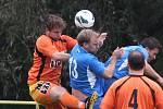 Fotbalisté Moravského Krumlova porazili v derby IE Znojmo 2:0.