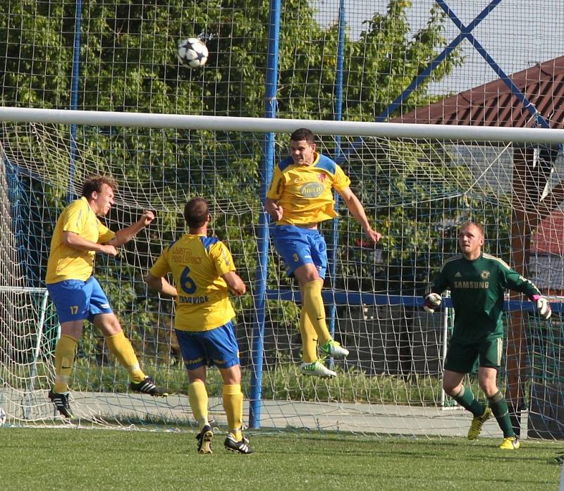 Tasovice remizovaly v úterní dohrávce s vedoucí Třebíčí 2:2.