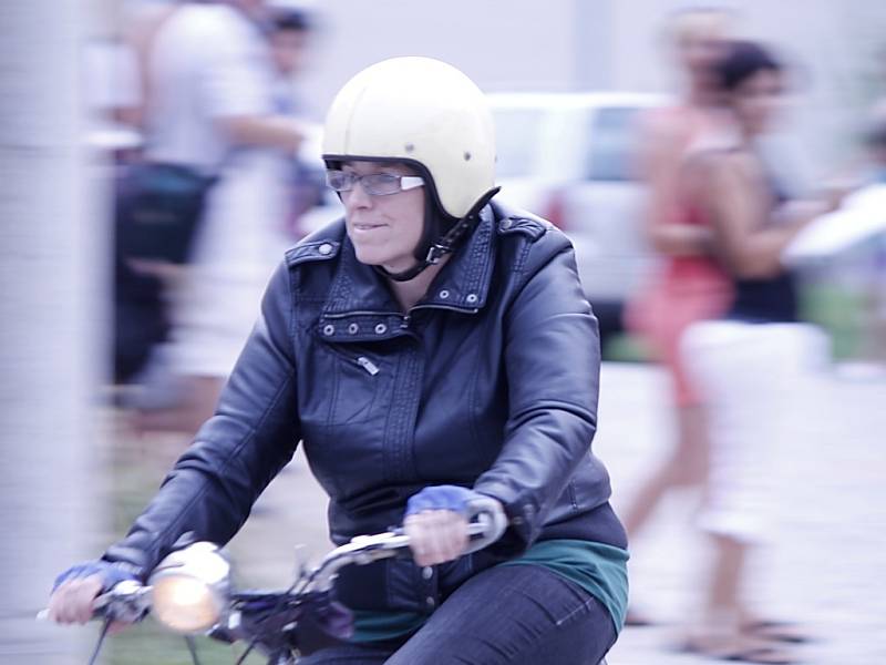 Téměř šest desítek majitelů i majitelek mopedů značky Stadion se sešlo na šestém ročníku dobšického Moped Cupu.