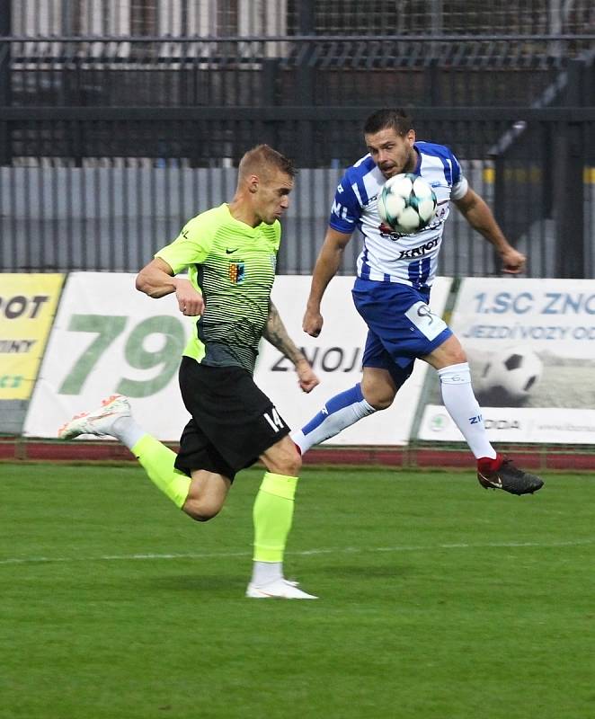 Znojmo se proti Prostějovu střelecky neprosadilo, zatímco hosté jednou. Domácí tak prohráli 0:1.