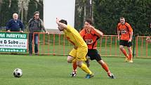 Fotbalisté IE Znojmo podlehli na domácí půdě mužstvu z Vojkovic 2:4.