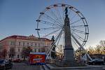 Novinkou znojemského adventu bude vyhlídkové kolo na Komenského náměstí.