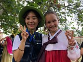 Dobrovolníci z Jižní Koreje navštívili Moravský Krumlov.
