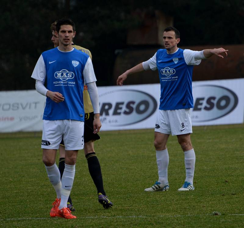 Fotbalisté druholigového Znojma prohráli na hřišti Táborska 0:2.