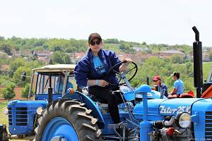 Traktoriádu pořádali poslední květnovou sobotu v Tvořihrázi na Znojemsku.