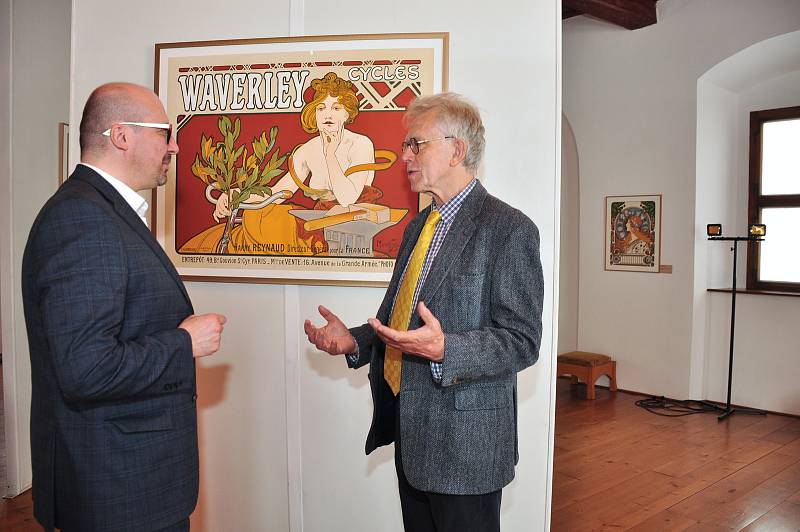 Dosud neznámá díla Alfonse Muchy mohou od nynějška vidět zájemci na různých místech Jihomoravského kraje.