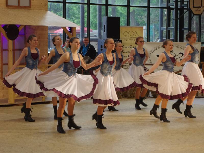 Country tance i stepařská vystoupení ovládla při mistrovství republiky parket, ve který se proměnila palubovka znojemské sportovní haly.