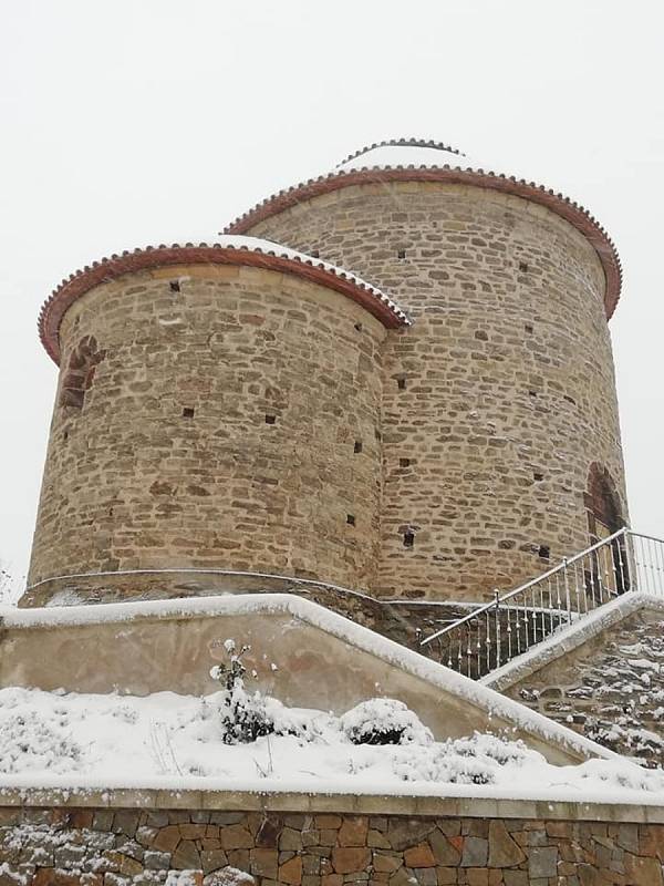 Znojmo se 9. prosince dočkalo další sněhové nadílky.