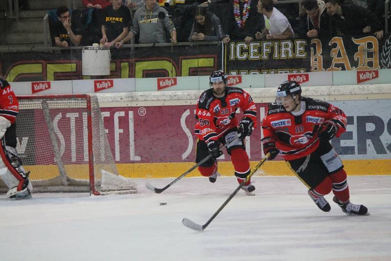 Znojemští hokejisté porazili Vídeň. Derby ovládli 4:3 po samostatných nájezdech.