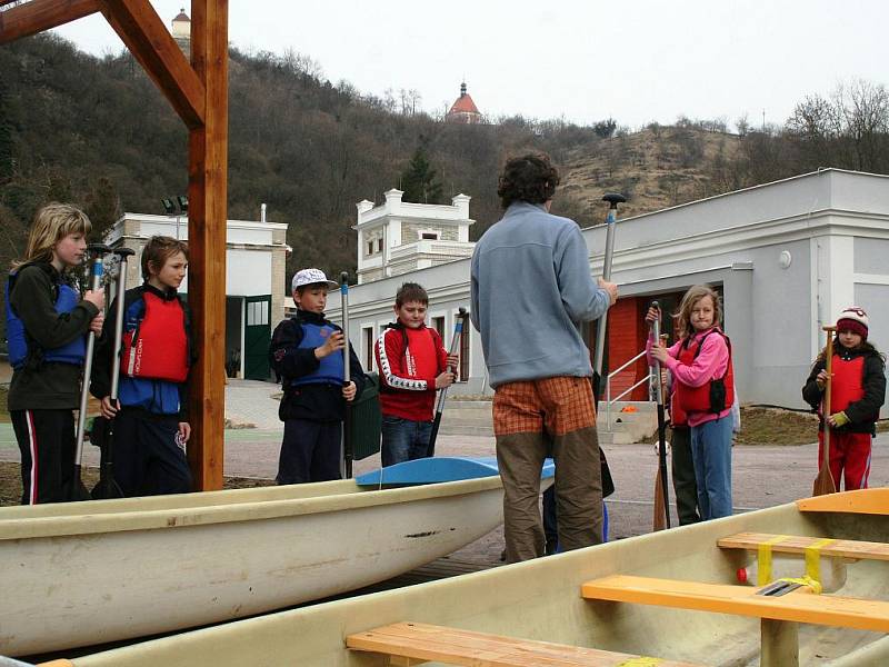 Ve znojemské Staré vodárně strávily jarní prázdninové dny děti z miroslavského DDM.