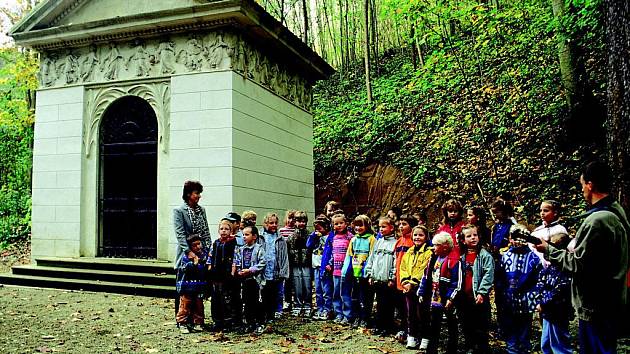 2001 Spravá parku opravila Felicitinu studánku a začala chránit žáby před auty