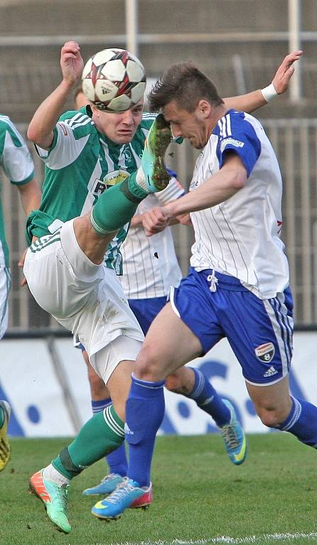 Znojemští fotbalisté v utkání 21. kola nejvyšší české soutěže na brněnském stadionu pouze remizovali 0:0 s Bohemians 1905.