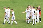 Fotbalisté divizních Tasovic prohráli ve druhém kole MOL Cupu s druholigovým Prostějovem 2:3 až po penaltových rozstřelech. 