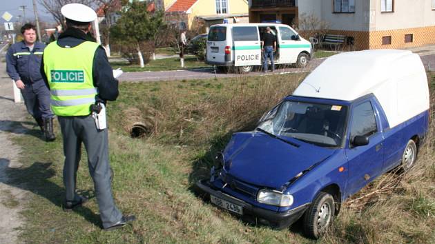 Nehoda v Kasárnách na Znojemsku