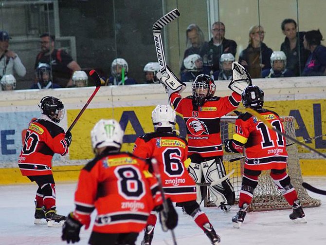 Celek U8 hokejových Orlů uzavřel sezonu prvním postem na vídeňském Kids Cupu. Ve finále zdolal Graz 4:1.