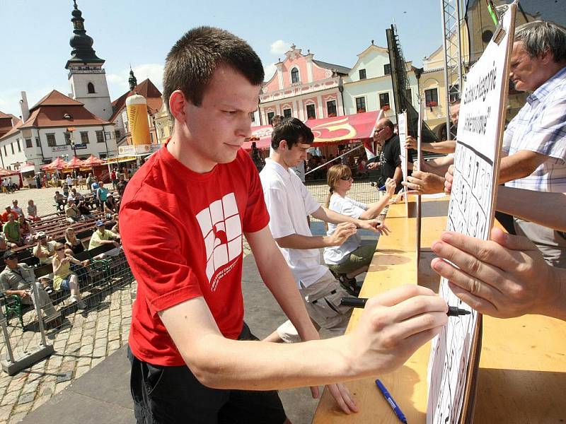 20. ročník festivalu rekordů a kuriozit v Pelhřimově. Ilustrační fotografie.