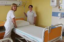Onkologičtí pacienti znojemské nemocnice mají nové lůžkové oddělení.