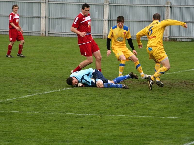 Tasovice nečekaně podlehly Meziříčí. Prohrály 0:2.