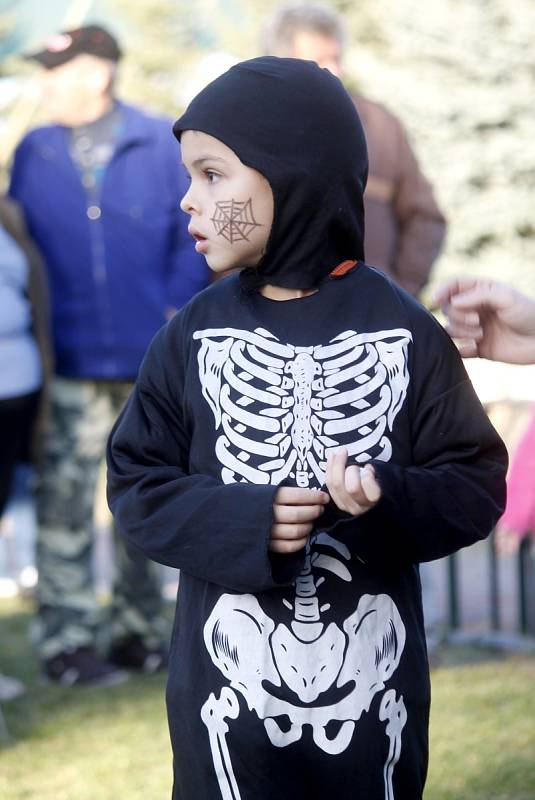 Hodonické a Tasovické děti se bavily při oslavách Halloweenu.