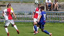 V Moravskoslezské lize staršího dorostu remizovalo 1.SC Znojmo FK - SK Hanácká Slavia Kroměříž 0:0 a sestoupilo do nižší soutěže.