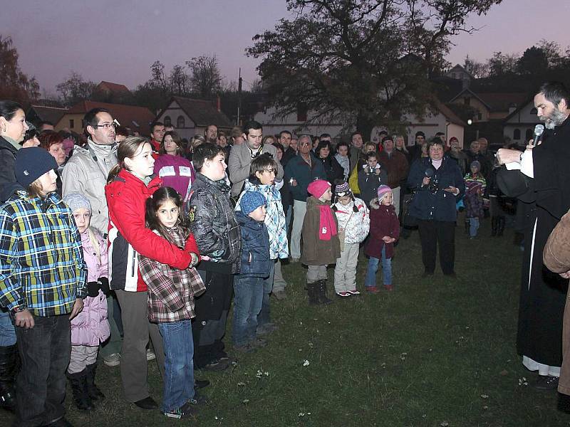 Slavnosti svatého Martina v Novém Šaldorfu.