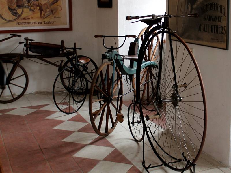 Již šestého června poprvé otevře nově zřízené muzeum unikátní expozici mapující historii cyklistiky.