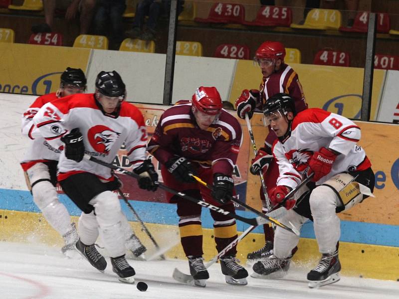 Znojemští hokejisté sehráli odvetu přípravného zápasu proti jihlavské Dukle.
