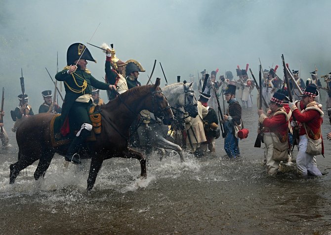 V sobotu svedli vojáci rekonstrukci bitvy u Znojma, jež byla součástí napoleonských válek. Součástí byl i doprovodný program.