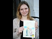 Sedmadvacetiletá asistentka soudce Veronika Mojžišová tráví každou volnou chvilku malováním. Nyní ilustrovala populárně naučnou knihu o ekonomii psanou v angličtině.