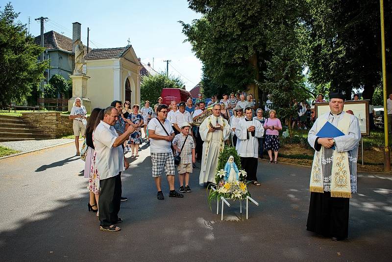 První červencový víkend patřil v Hlubokých Mašůvkách v pátek letnímu jarmarku a v sobotu hlavní pouti.