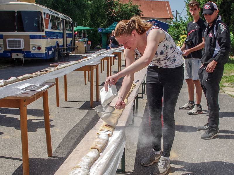 K výročí deseti let od navrácení titulu městyse Lukovští překonali český rekord. Napekli 154 metrů štrůdlu. Zapojily se desítky nadšenců.