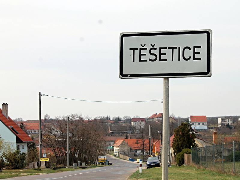 Obec Těšetice na Znojemsku.